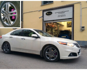 HONDA Accord - EBC Brakes & FOLIATEC Caliper Painting HONDA Accord - EBC Brakes & FOLIATEC Caliper Painting